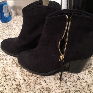 Black booties